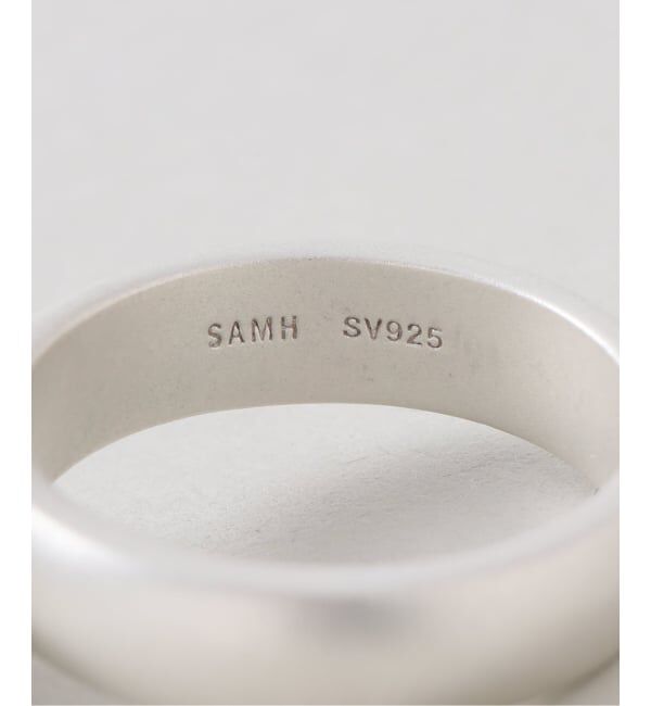 Spick and Span「《予約》【SAMH by LILAS】ジェムストーンモチーフリングSV」|リング|