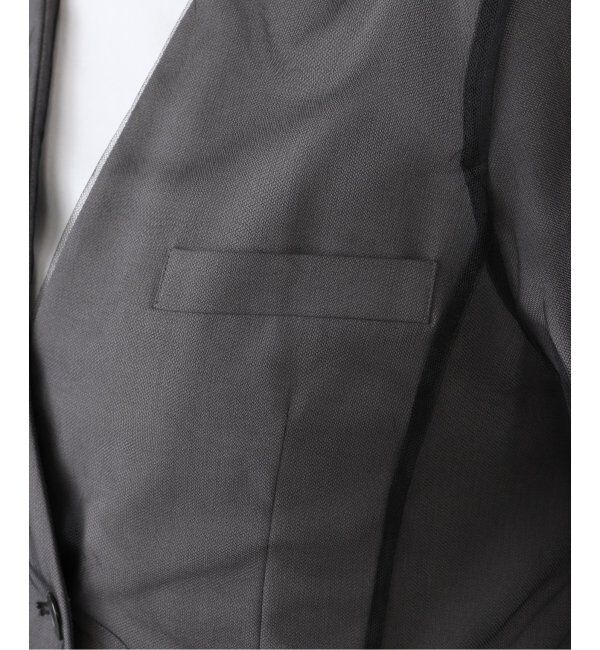  「レイヤードチュールジャケット」|その他|