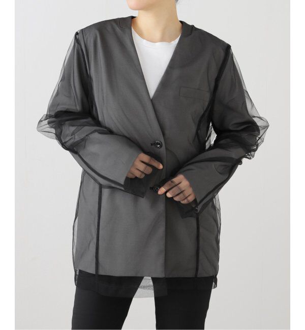  「レイヤードチュールジャケット」|その他|