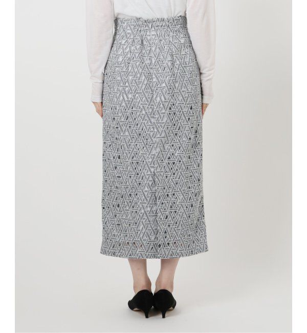  「《追加3》【洗える】レースタイトスカート」|スカート|