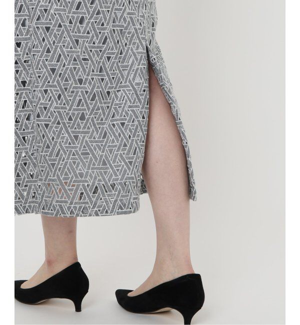  「《追加3》【洗える】レースタイトスカート」|スカート|