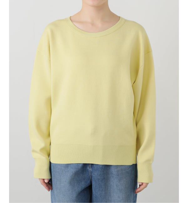  「《追加3》【洗える】接結クルーネックプルオーバー」|ニット・セーター|