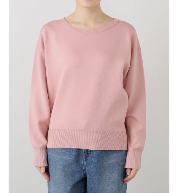  「《追加3》【洗える】接結クルーネックプルオーバー」|ニット・セーター|