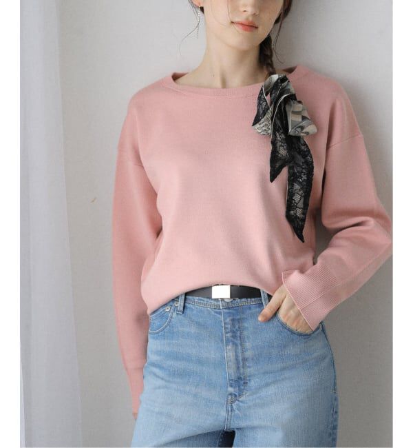  「《追加3》【洗える】接結クルーネックプルオーバー」|ニット・セーター|