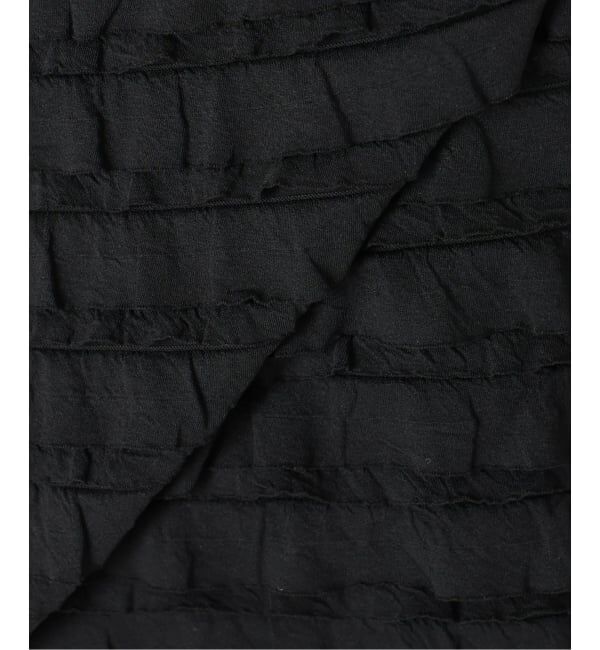  「【洗える】PROVOKE/プロヴォーク フリルマキシスカート」|スカート|