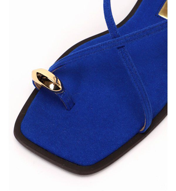  「《追加3》GRISEメタルリングクロストングサンダル」|サンダル|