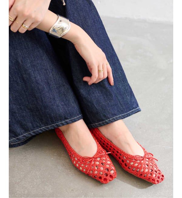  「スクエアソフトメッシュバレエ」|バレエシューズ|