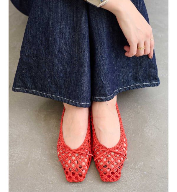  「スクエアソフトメッシュバレエ」|バレエシューズ|