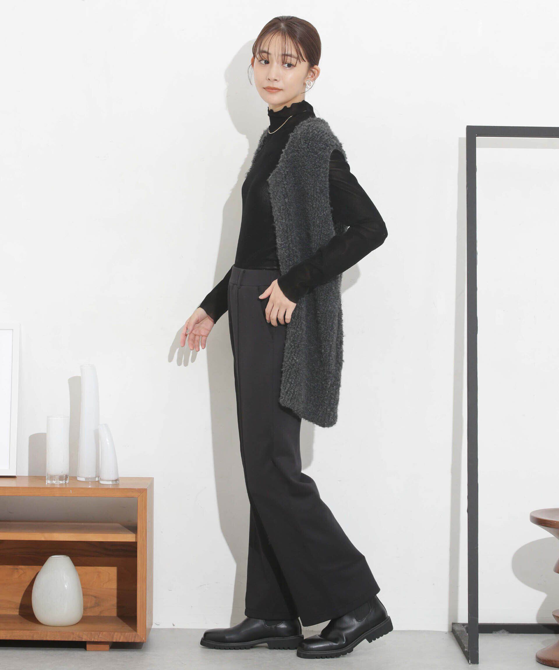 nano･universe「センタープレスカットポンチパンツ」|その他|