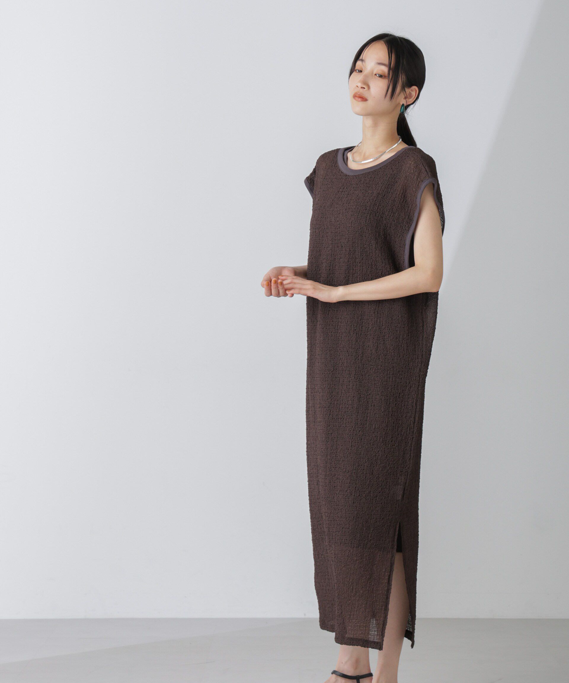 nano･universe「シアーサッカーワンピース」|ワンピース|