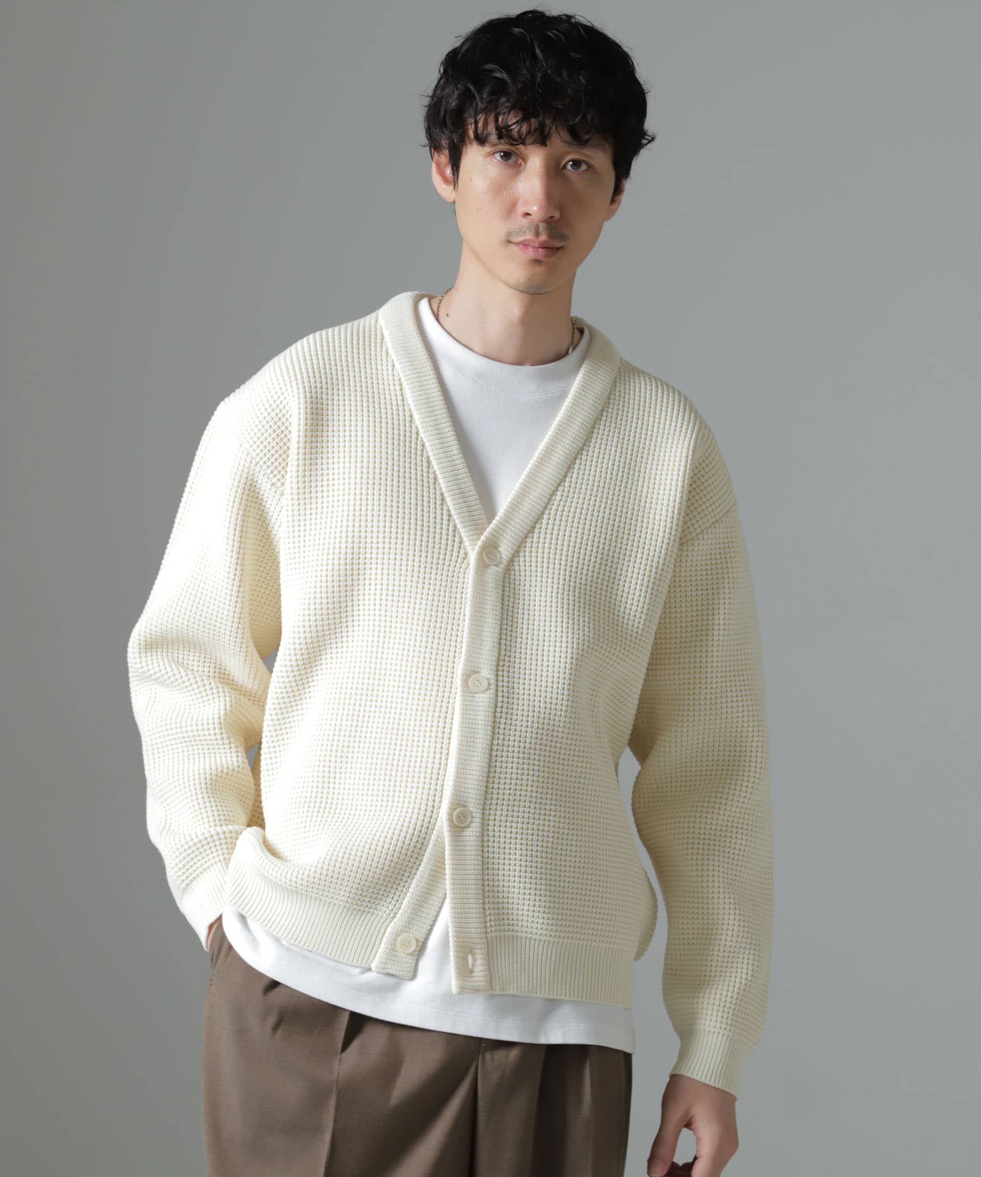 nano･universe「スポンディッシュ カーディガン」|ニット・セーター|