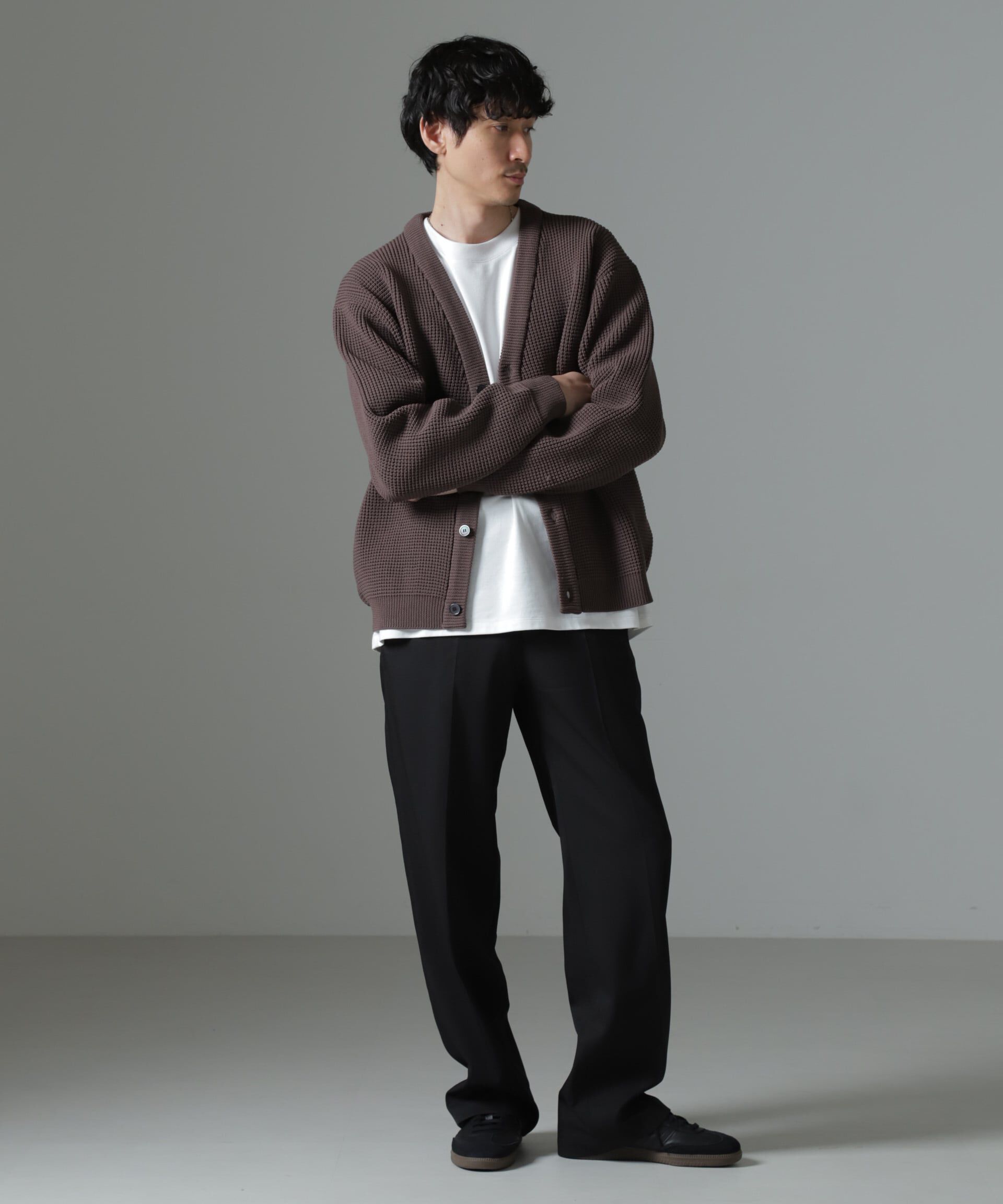 nano･universe「スポンディッシュ カーディガン」|ニット・セーター|