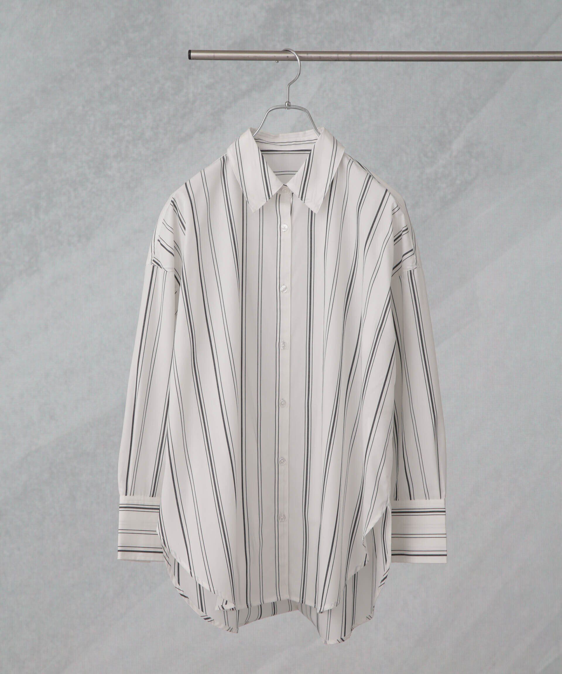 nano･universe「ブロードワイドシルエットシャツ」|シャツ・ブラウス|