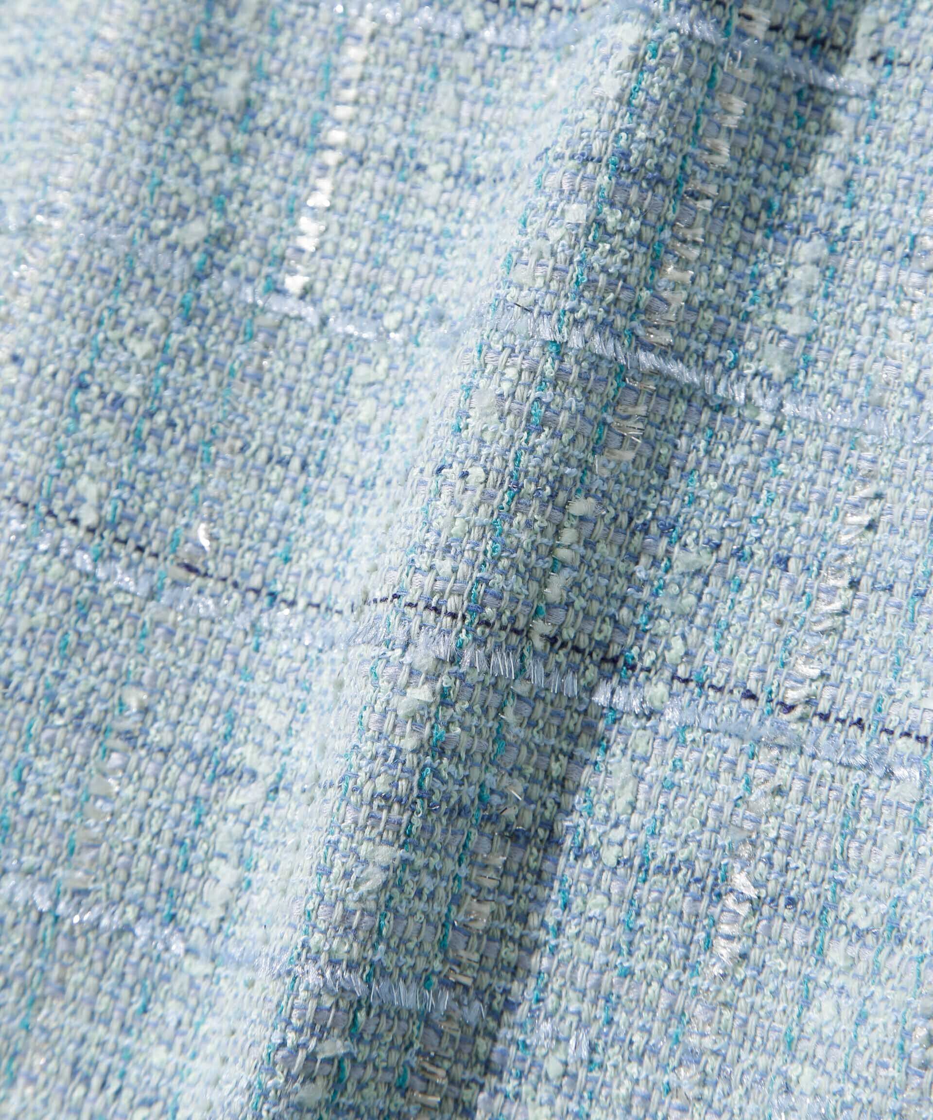 nano･universe「ツィードポケットショートジャケット」|テーラードジャケット|