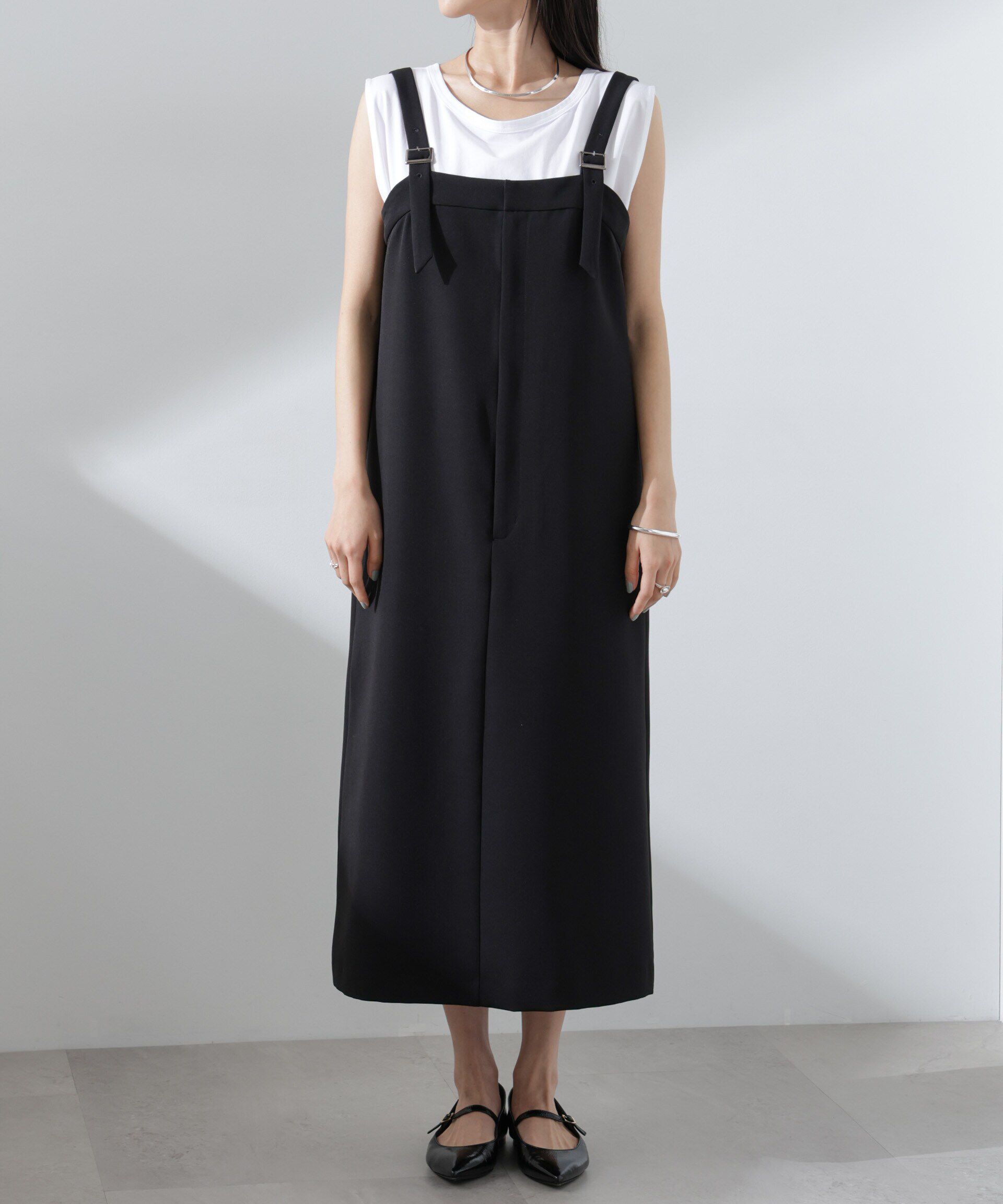 nano･universe「ベルトストラップワンピース」|ワンピース|
