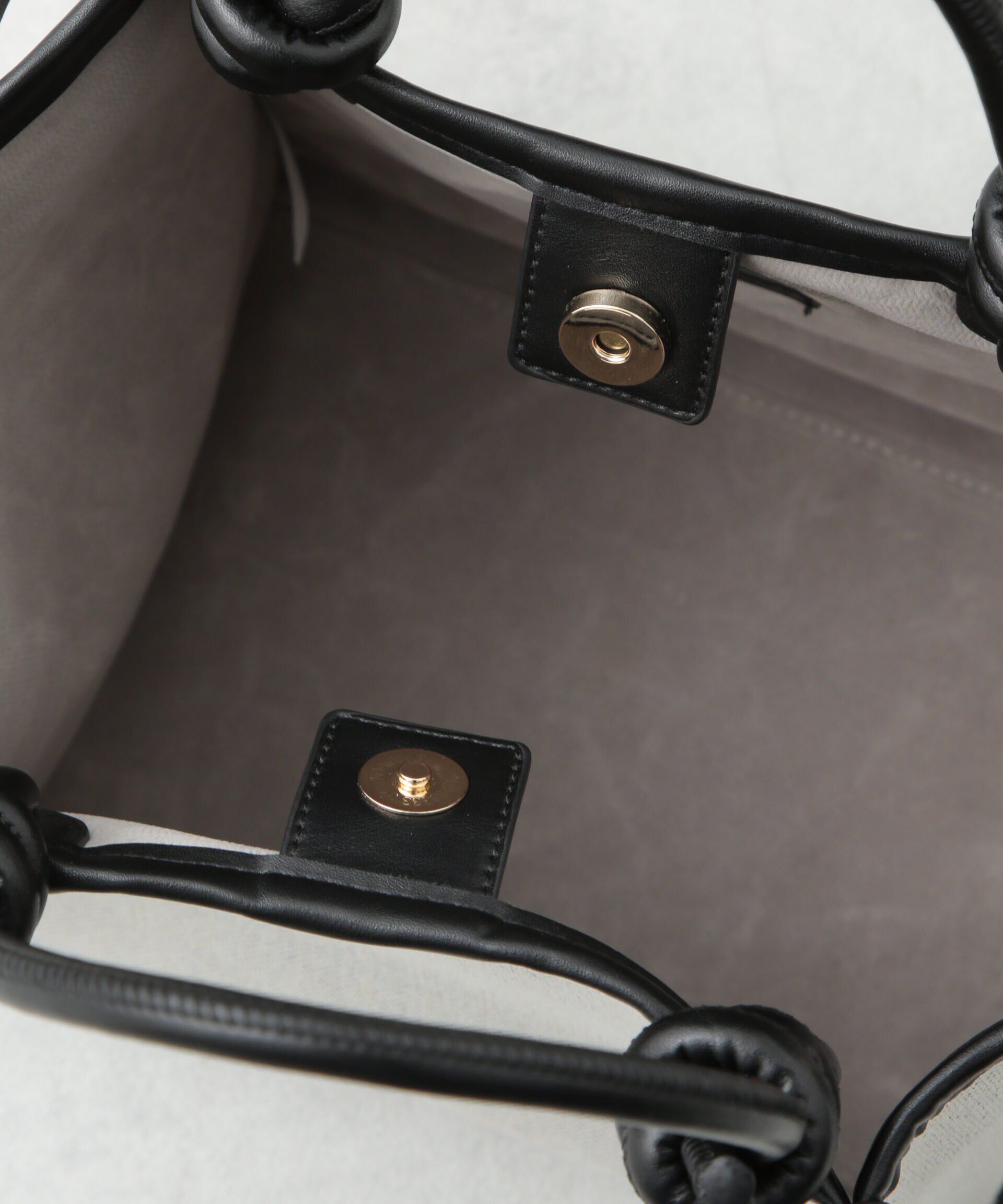 nano･universe「キャンバス&times;フェイクレザーコンビトート」|ショルダー・メッセンジャー|