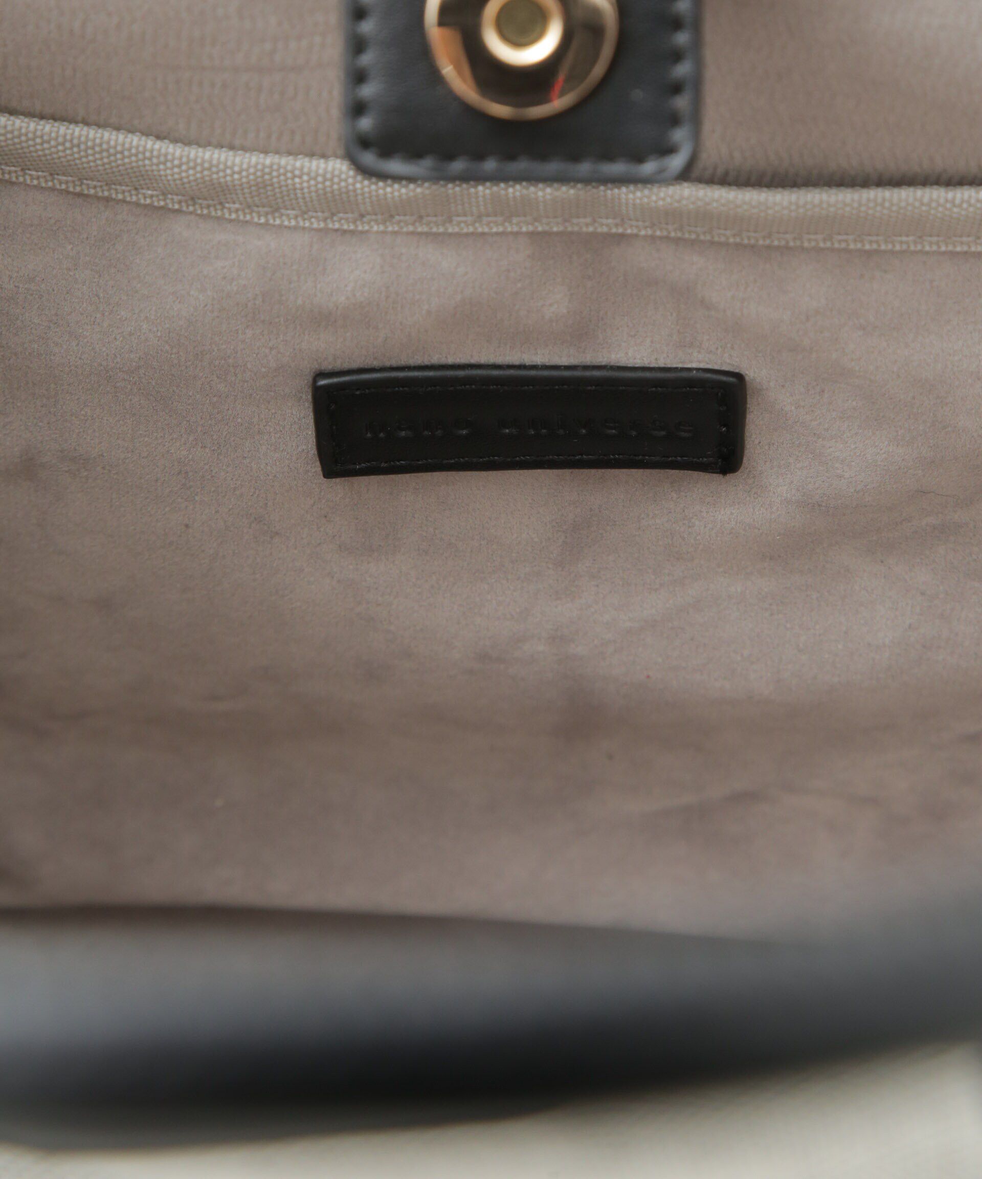 nano･universe「キャンバス&times;フェイクレザーコンビトート」|ショルダー・メッセンジャー|