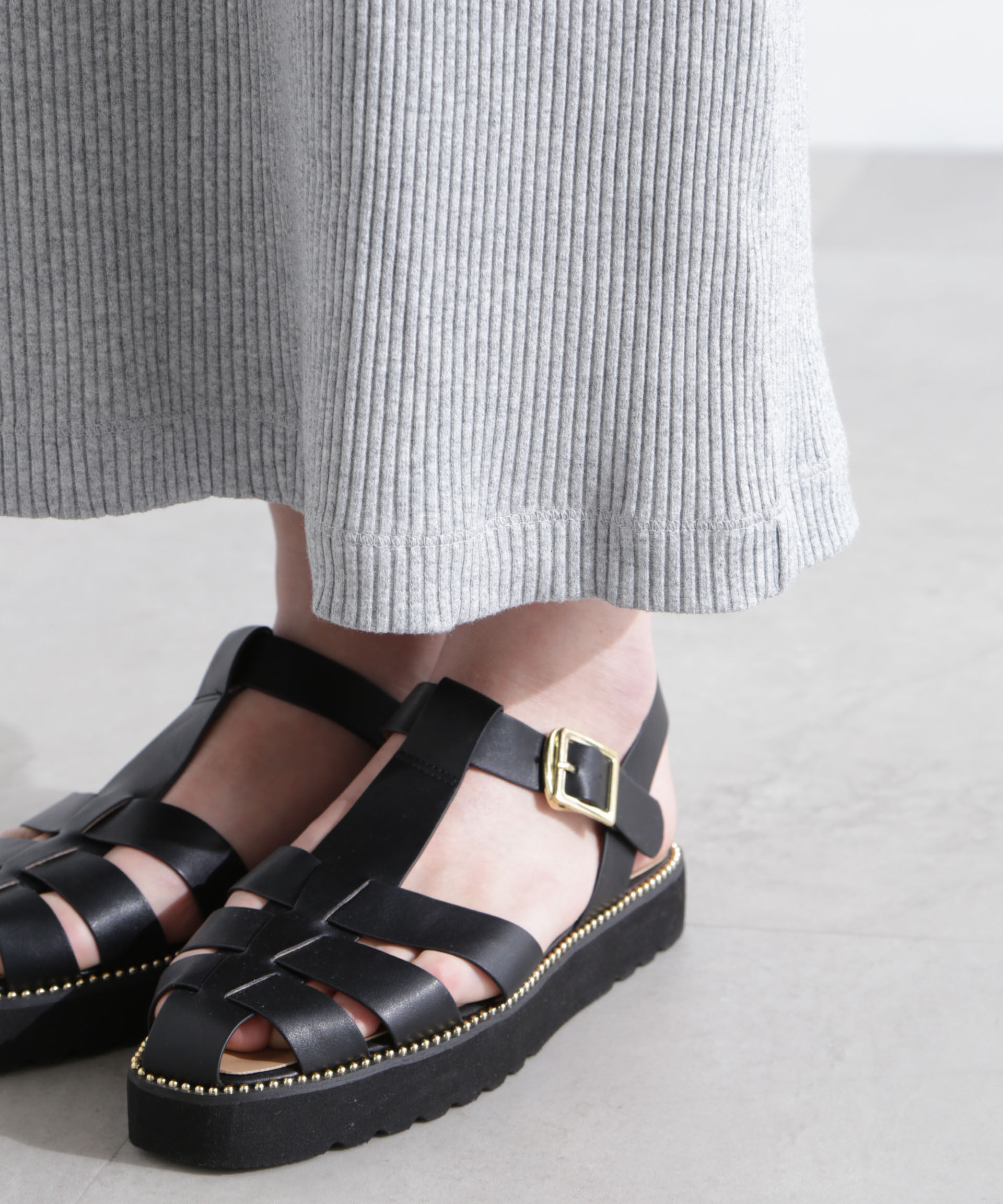 nano･universe「メニーホックカットリブワンピース」|ワンピース|