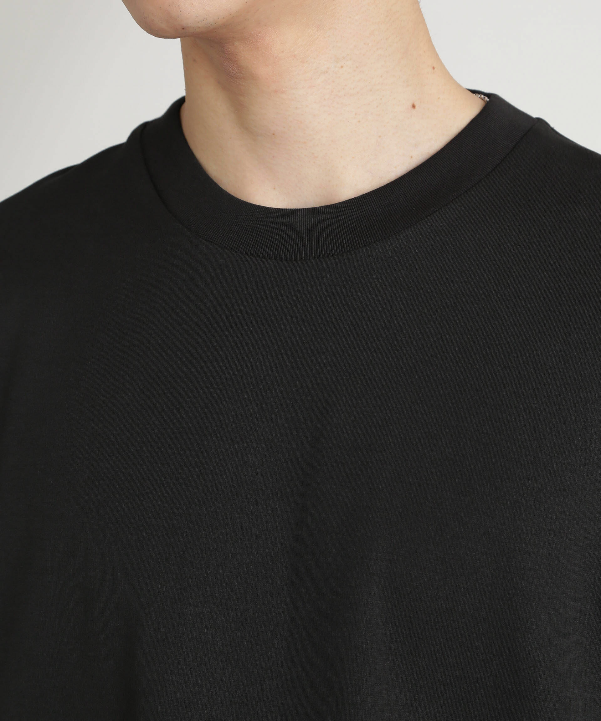 nano･universe「ダブルスムースクルーネックBIGTシャツ 半袖」|Tシャツ・カットソー|