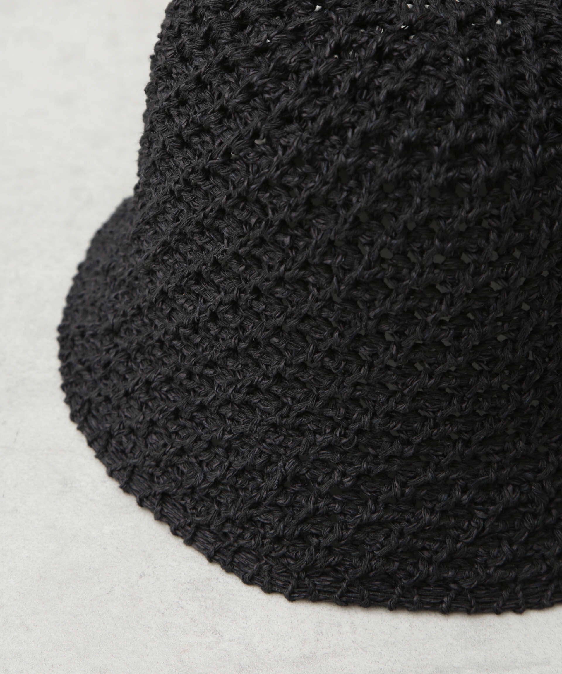 nano･universe「透かし編みサーモハット」|キャップ・キャスケット|