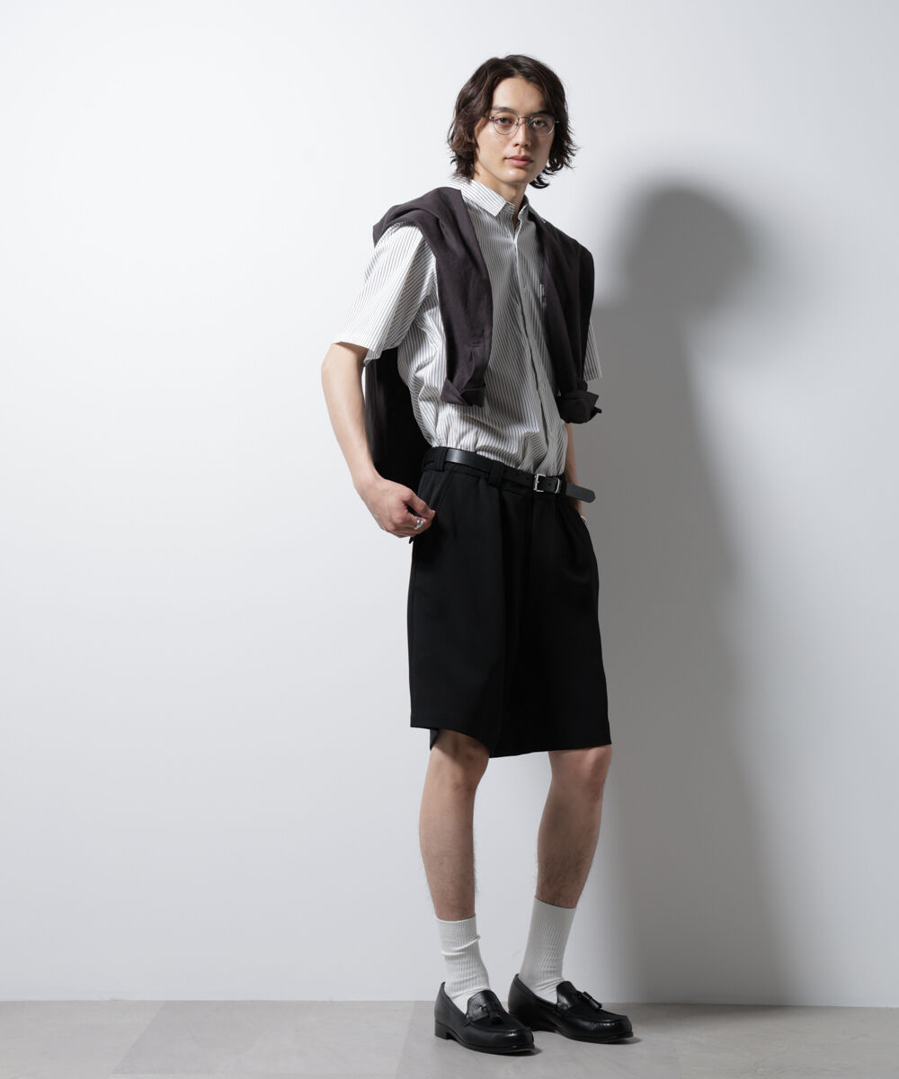 nano･universe「「ICE FLOW LINEN」バリエーションシャツ 半袖」|シャツ・ブラウス|