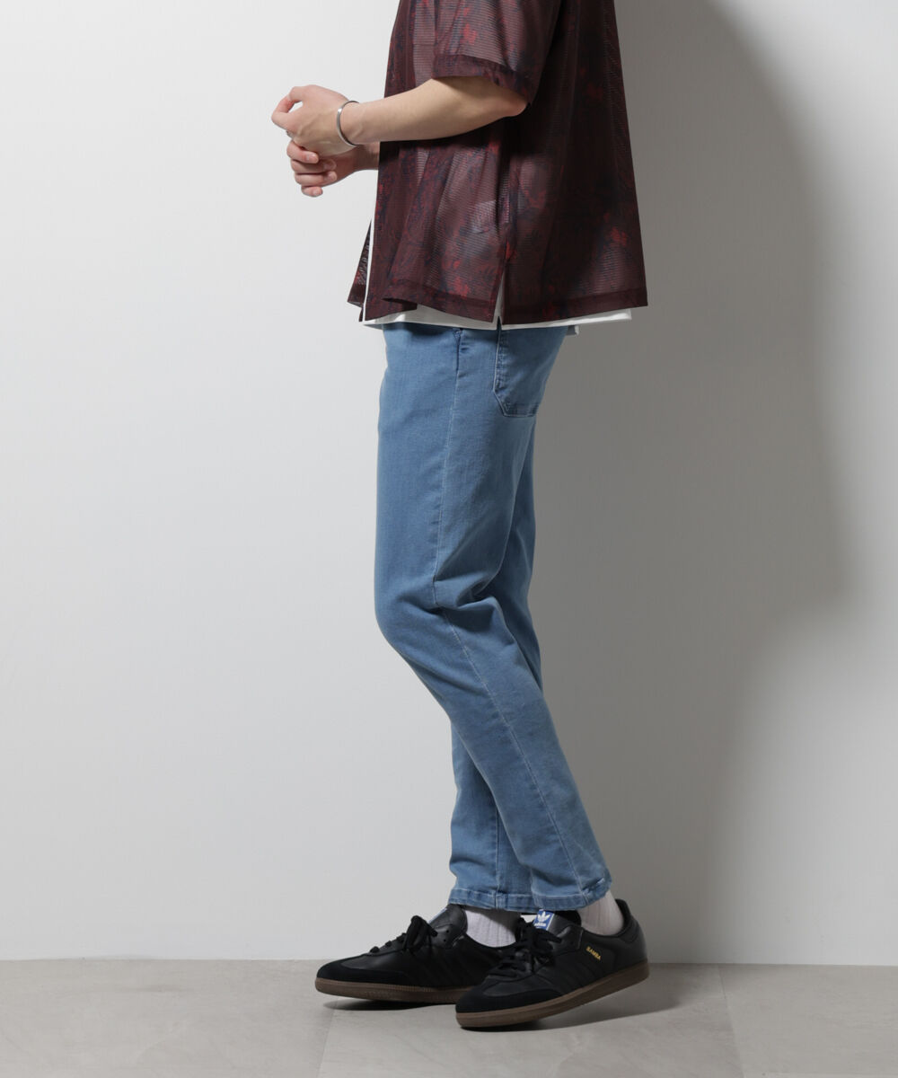 nano･universe「 NORMANBROS/NORMANBROS別注 ストレッチイージーデニム」|チノ|