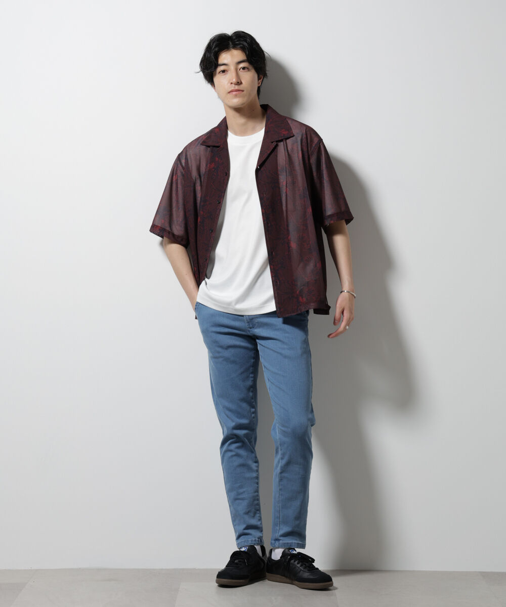 nano･universe「 NORMANBROS/NORMANBROS別注 ストレッチイージーデニム」|チノ|