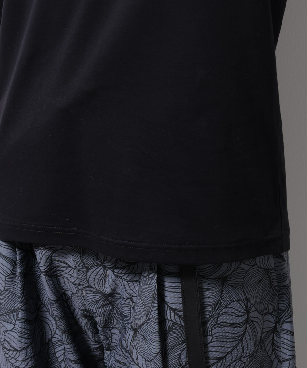 nano･universe「シルケットスムースノースリブプルオーバー」|Tシャツ・カットソー|