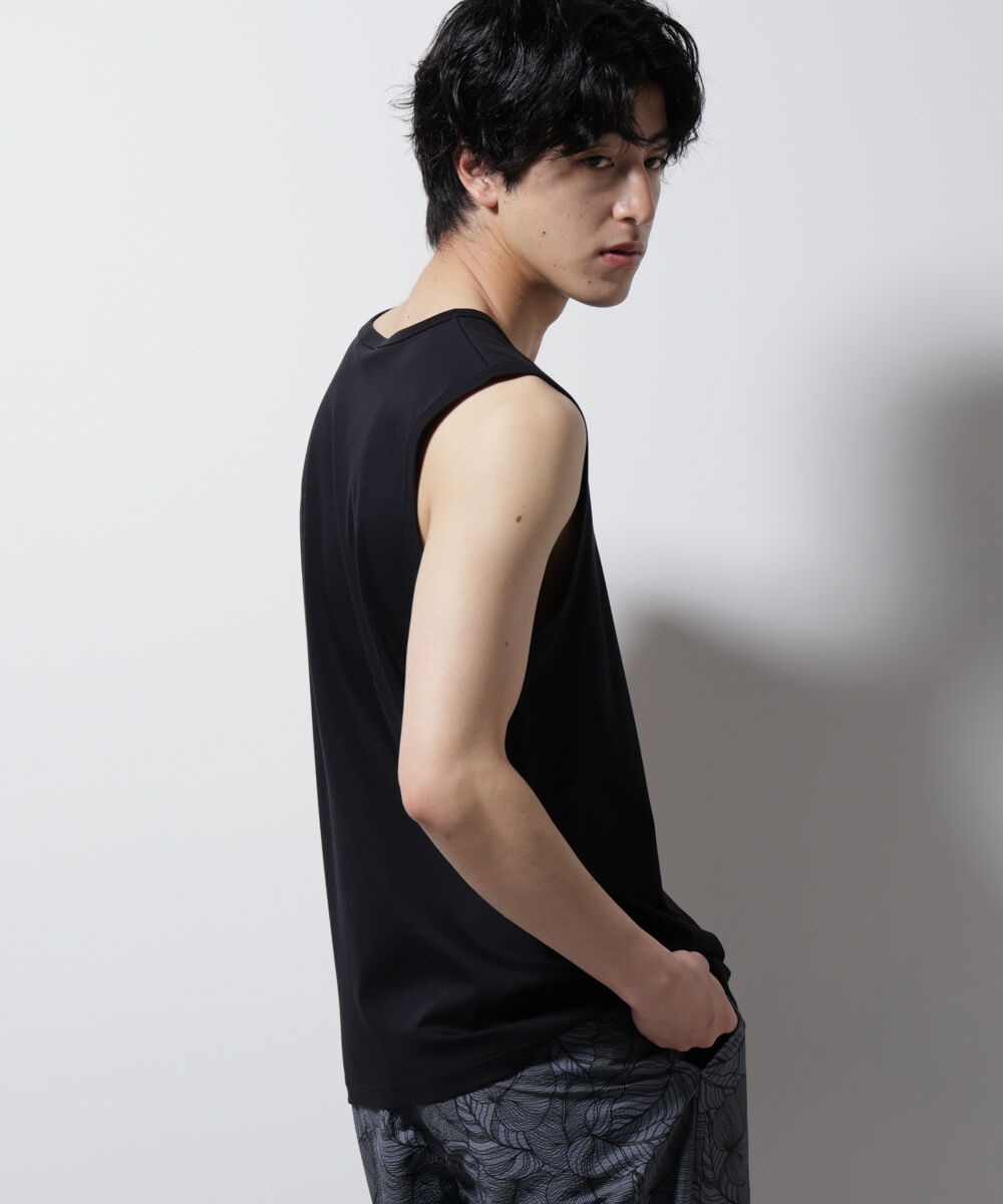 nano･universe「シルケットスムースノースリブプルオーバー」|Tシャツ・カットソー|