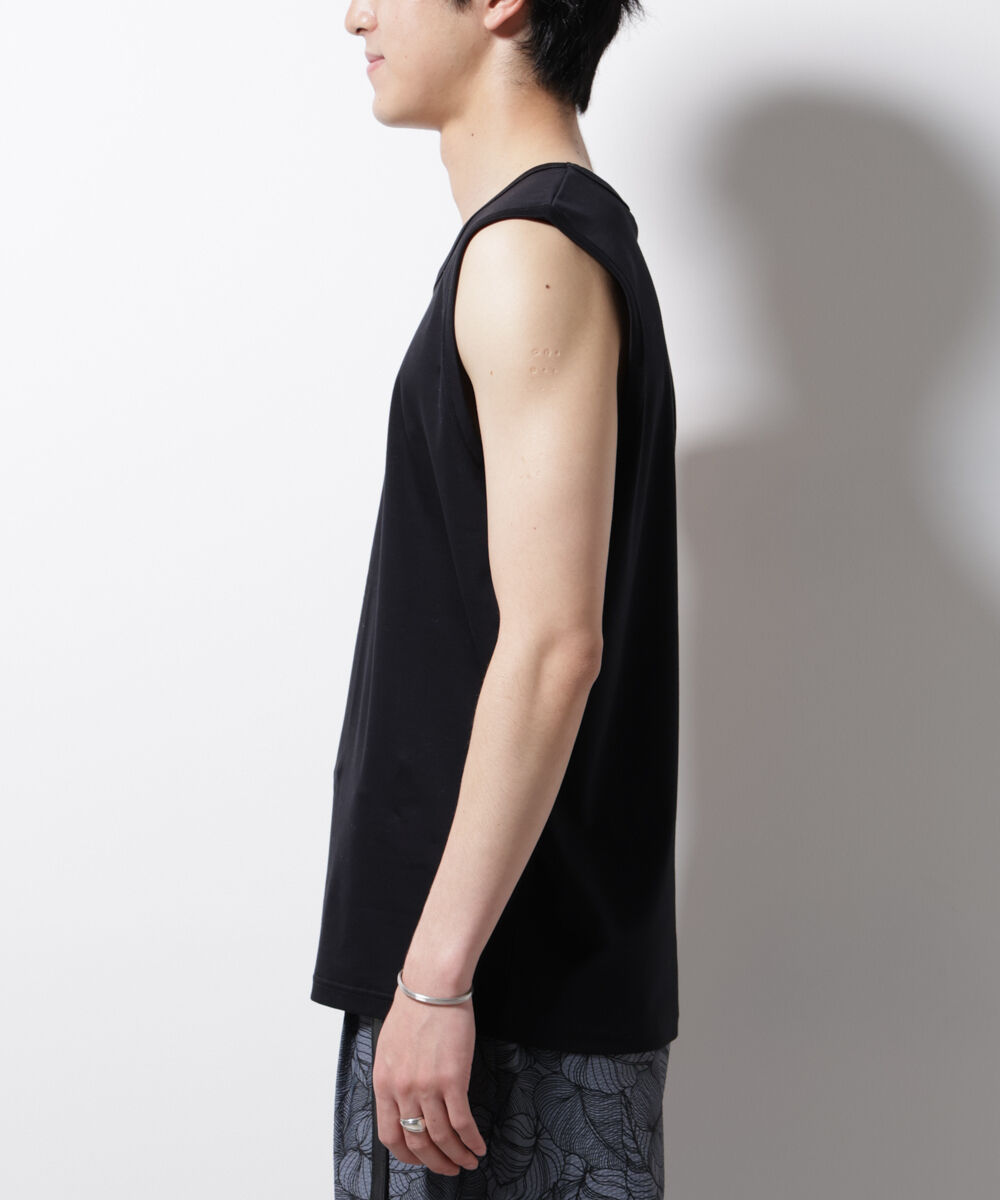 nano･universe「シルケットスムースノースリブプルオーバー」|Tシャツ・カットソー|