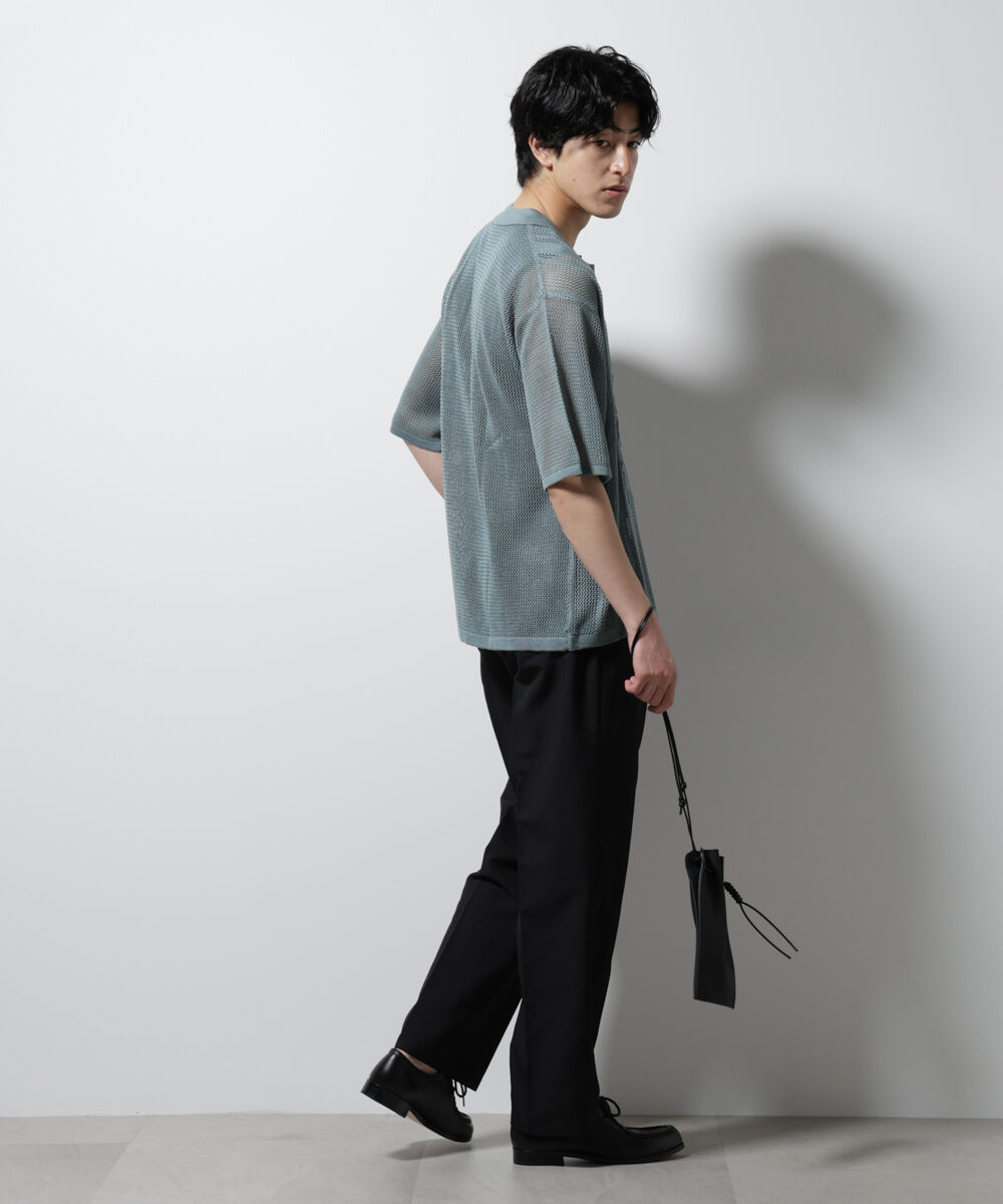 nano･universe「クラフトシャツ 半袖」|シャツ・ブラウス|