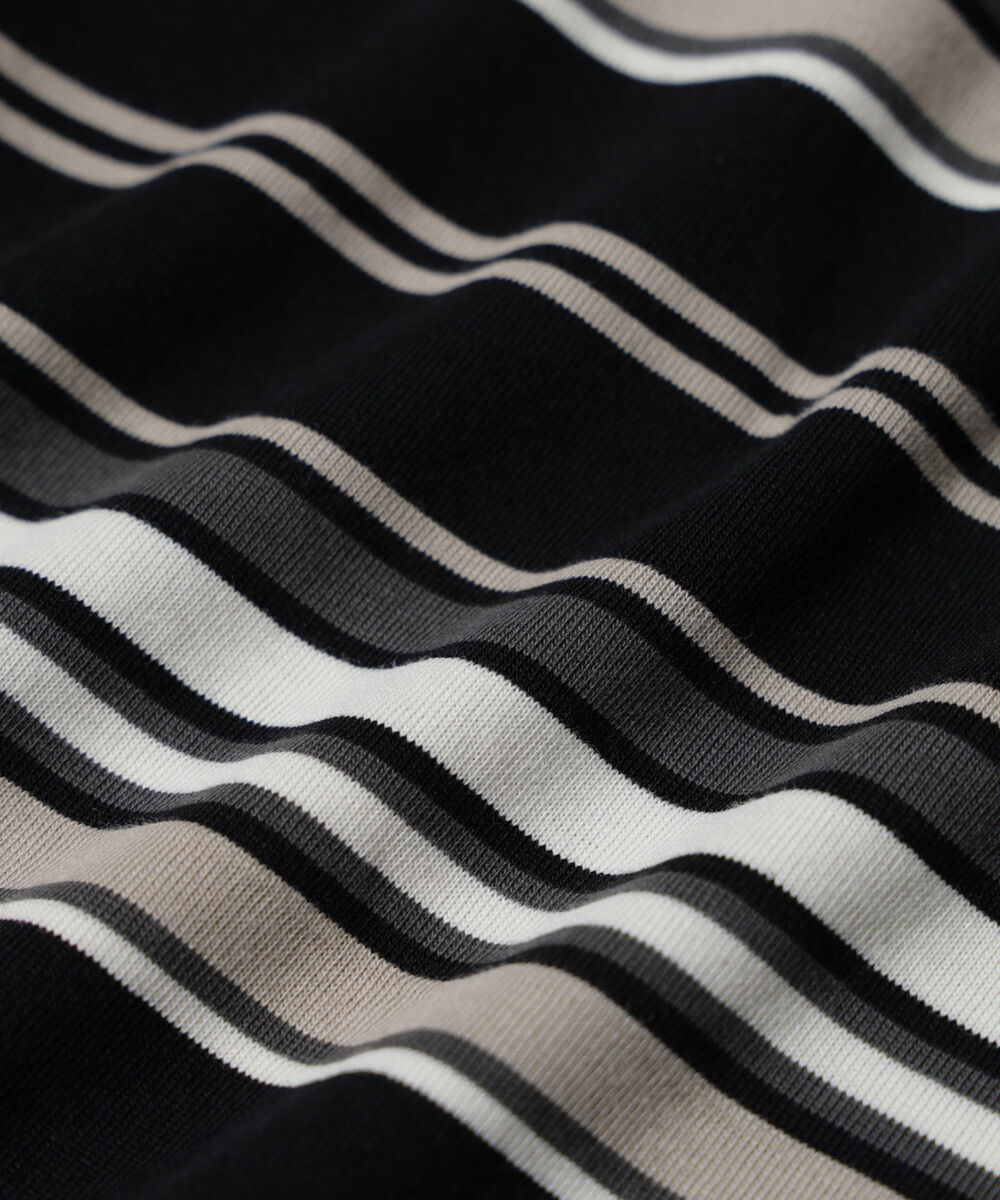 nano･universe「マルチボーダーリラックスＴシャツ 半袖」|Tシャツ・カットソー|