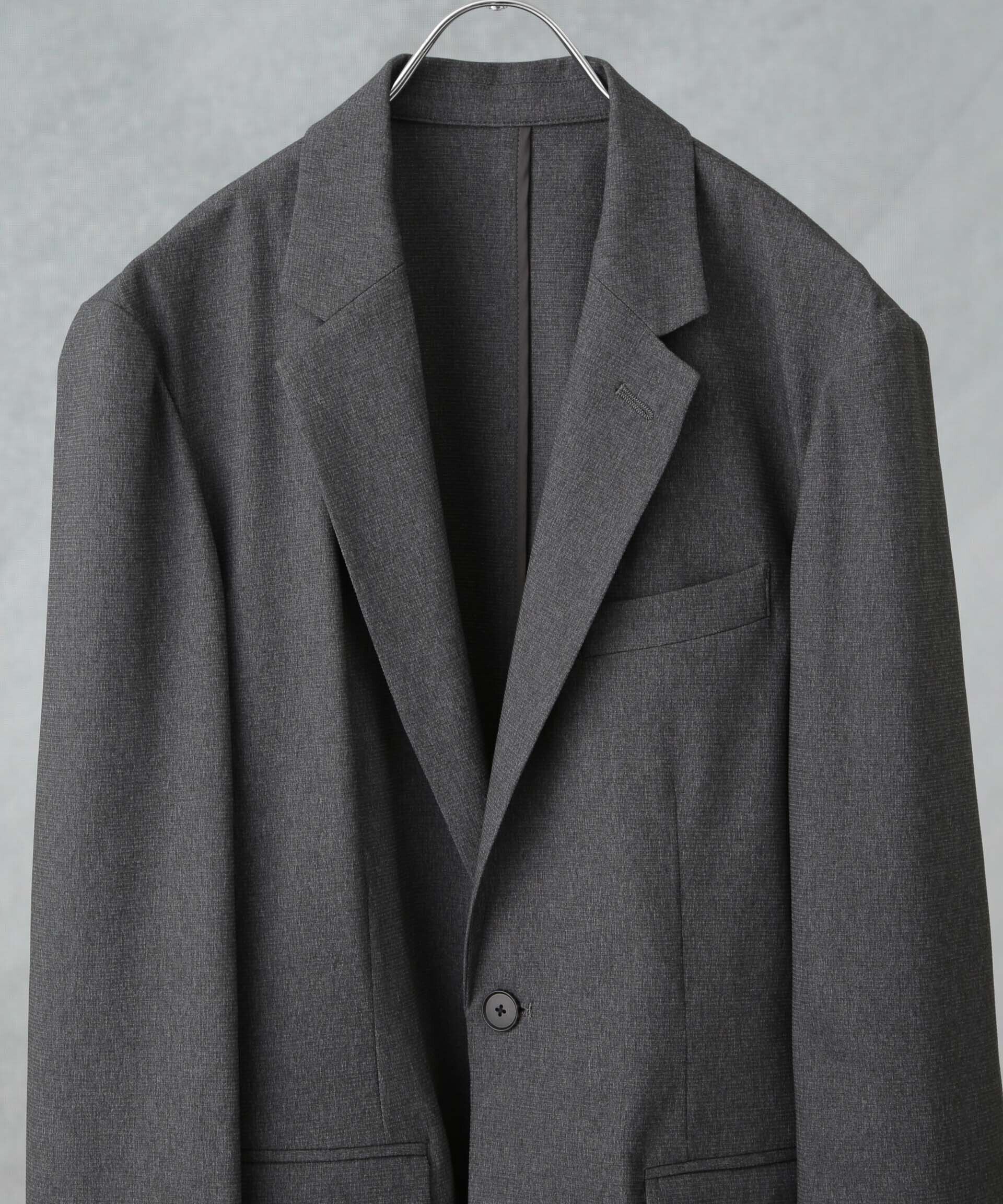 nano･universe「｢Damerino｣DotAir(R)ミニホールストレッチセットアップ/吸水速乾」|スーツ|