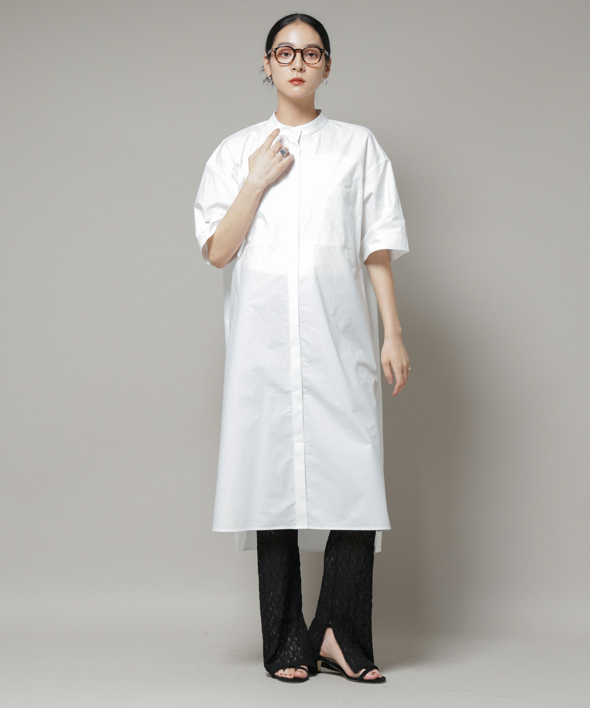 nano･universe「レースフレアレギンスパンツ」|チノ|