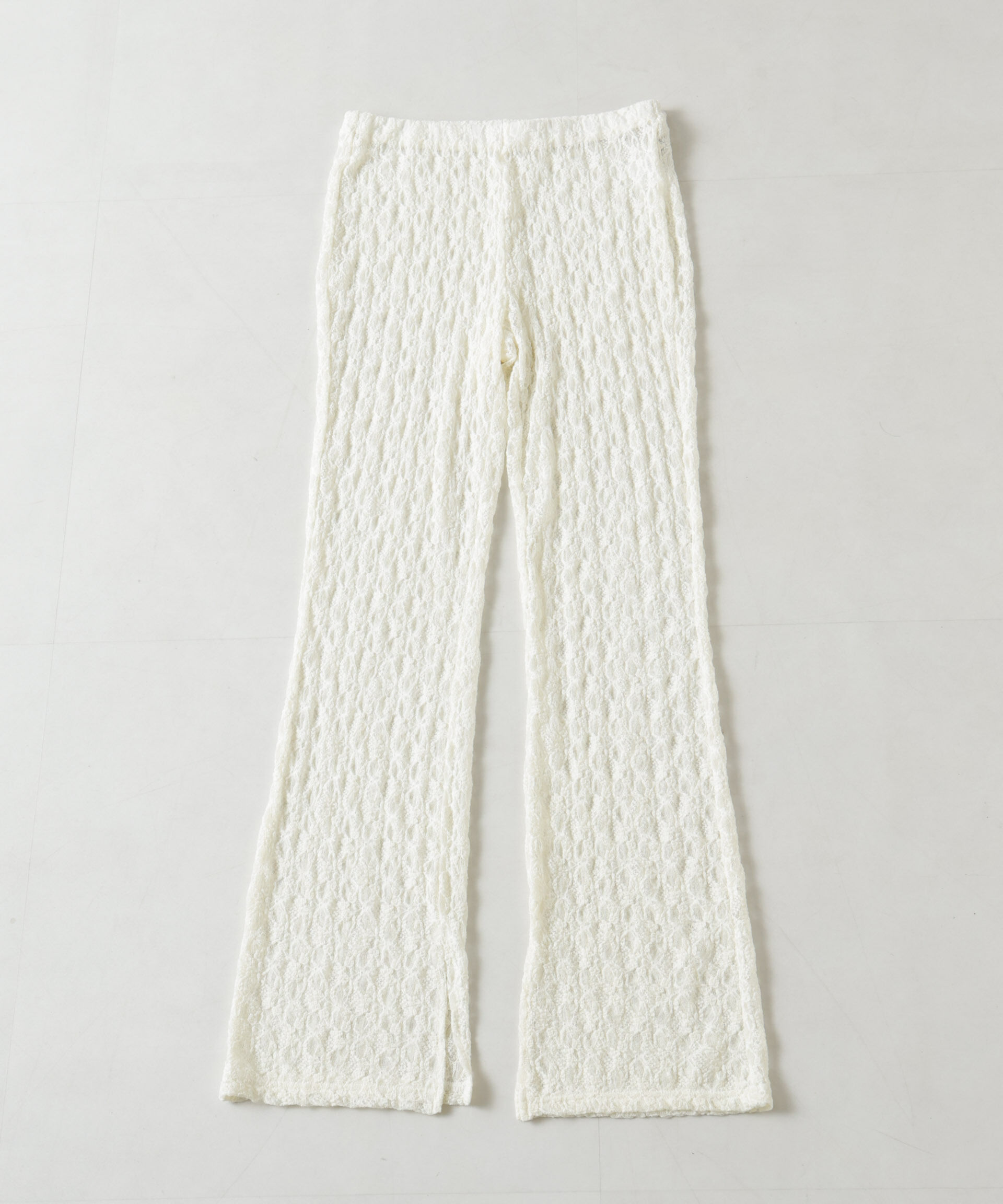 nano･universe「レースフレアレギンスパンツ」|チノ|