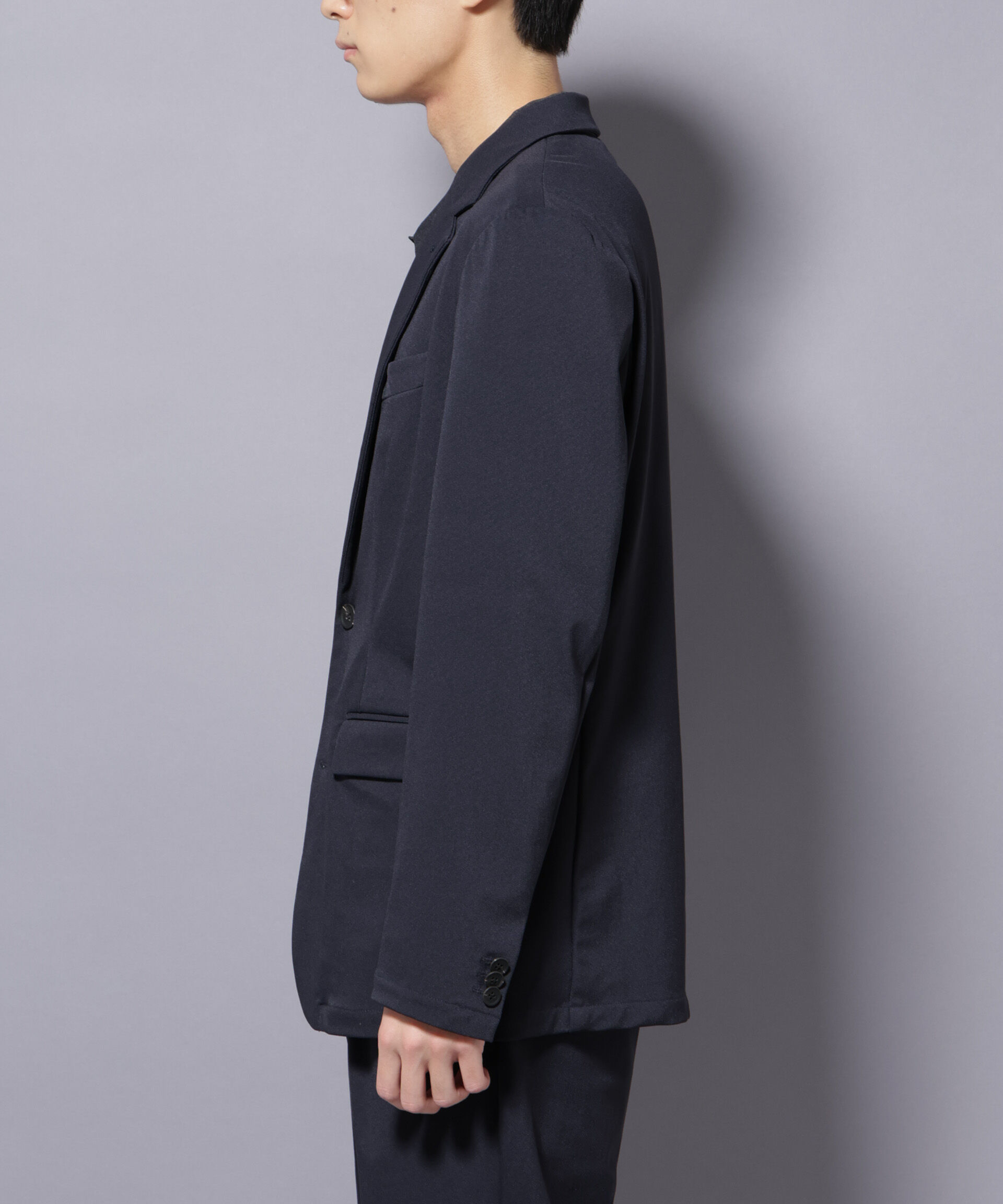 nano･universe「｢Damerino｣ ナイロンストレッチトリコットセットアップ」|スーツ|