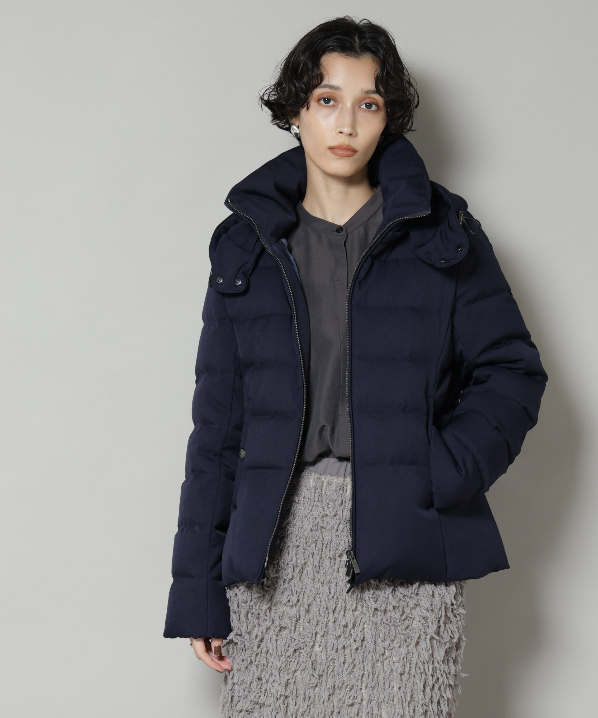 nano･universe「「西川ダウン(R)」サージショートダウン」|ダウン|