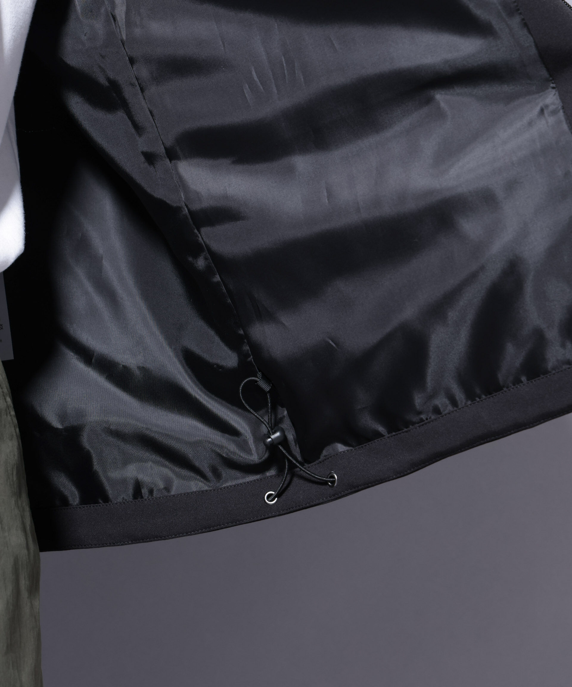 nano･universe「3レイヤーフーディブルゾン」|ブルゾン・スタジャン|