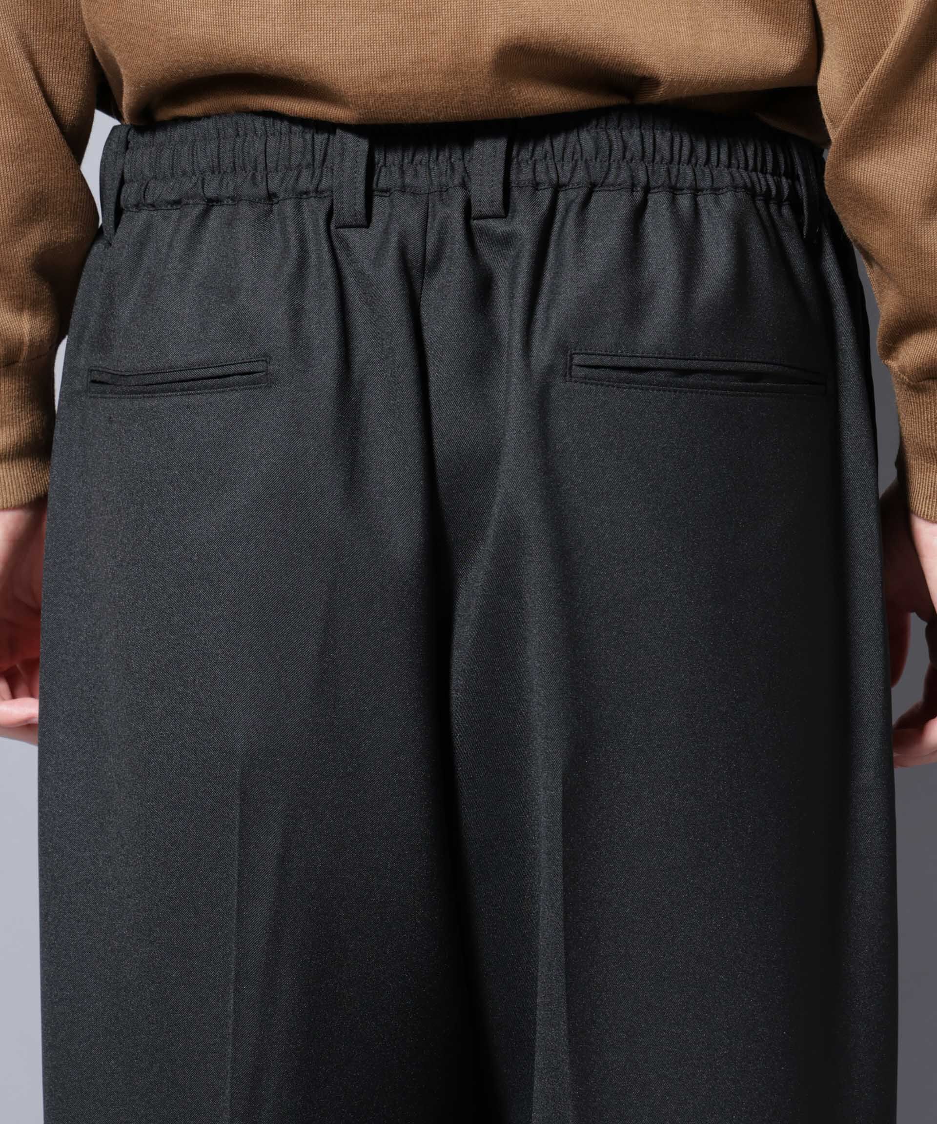 nano･universe「「大人のワイドパンツ」ドライギャバワイドイージースラックス」|チノ|