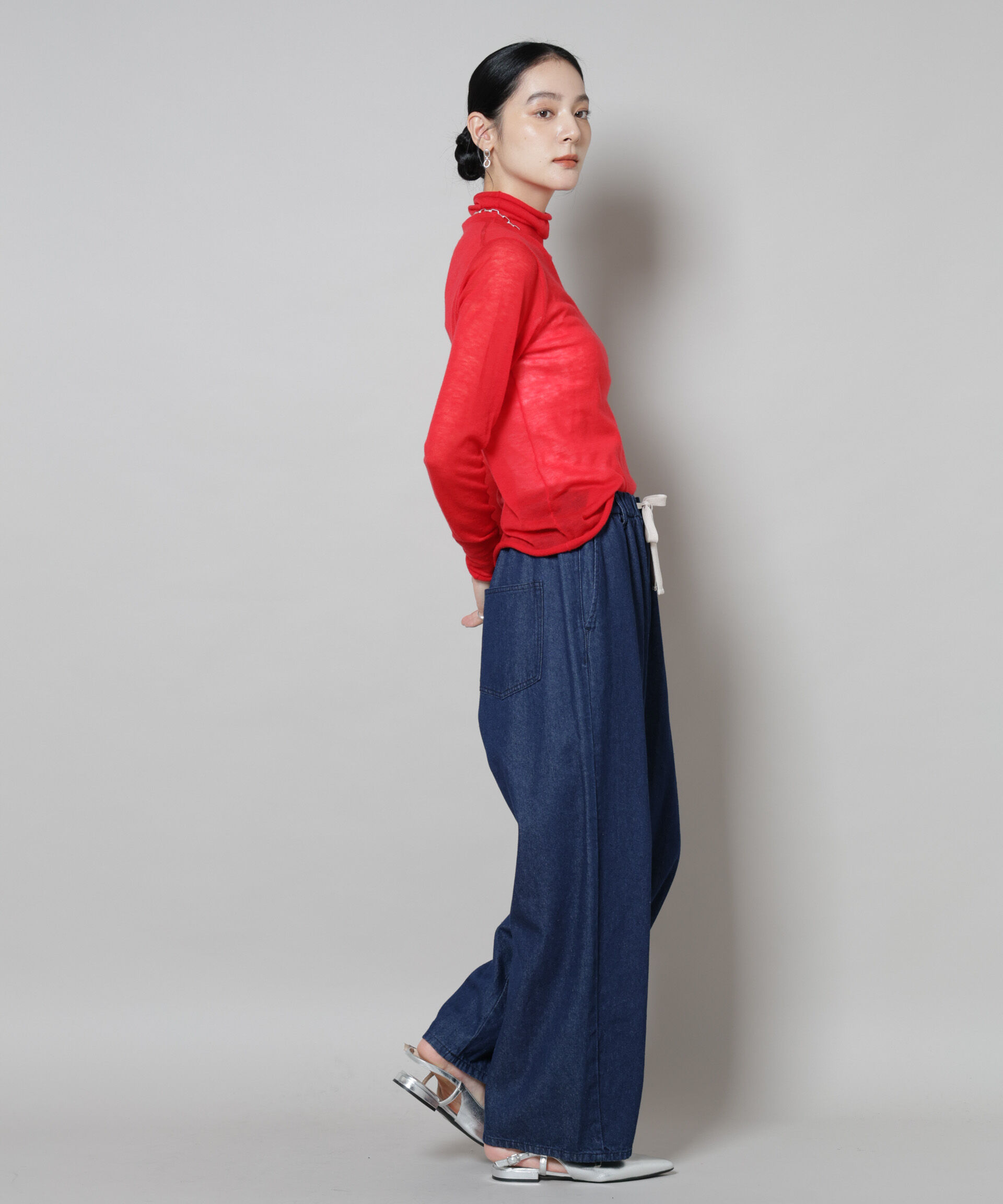 nano･universe「スイビウールタートルネックニットプルオーバー」|ニット・セーター|