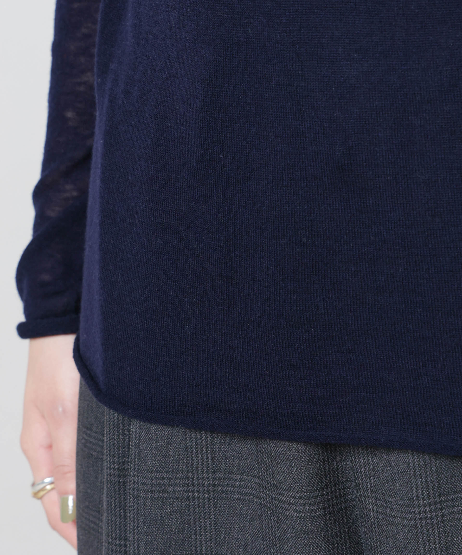 nano･universe「スイビウールタートルネックニットプルオーバー」|ニット・セーター|