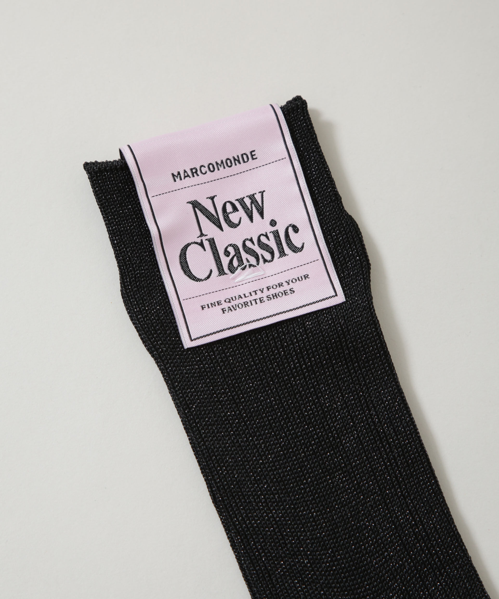 nano･universe「MARCOMONDE/glitter ribbed socks 20」|ソックス|