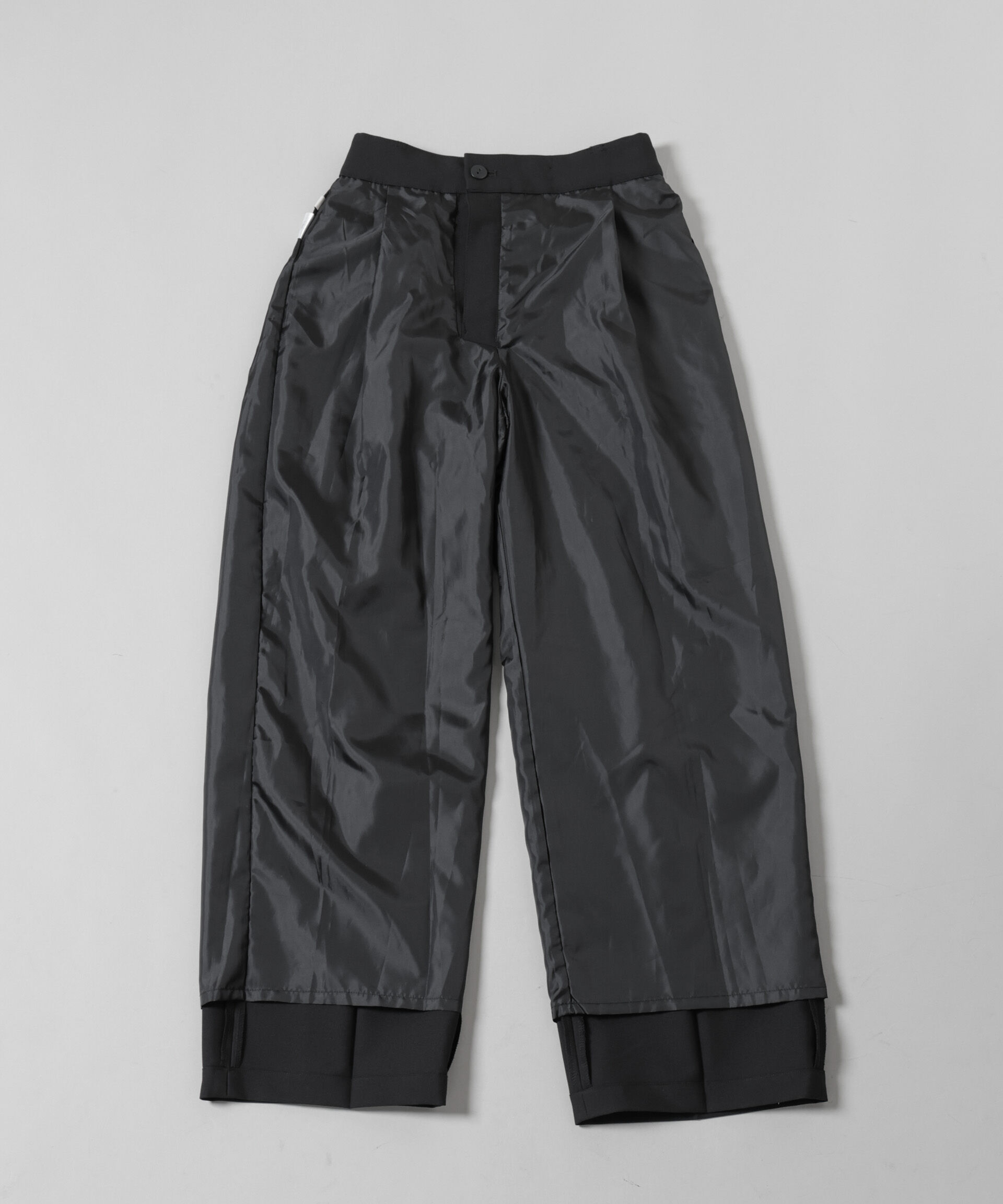 nano･universe「ワンタックセンタープレスストレートパンツ(セットアップ可)」|チノ|