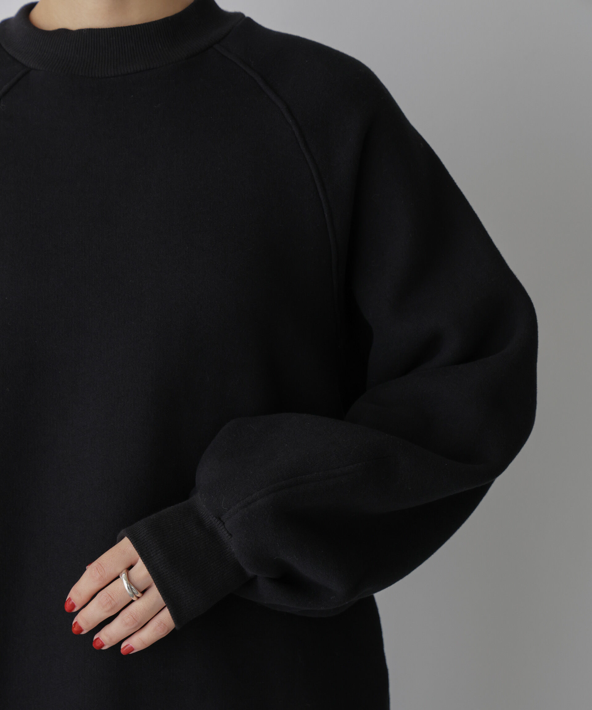  「「STEVELOUR」フラッフィースタンドプルオーバー」|スウェット・ジャージ|