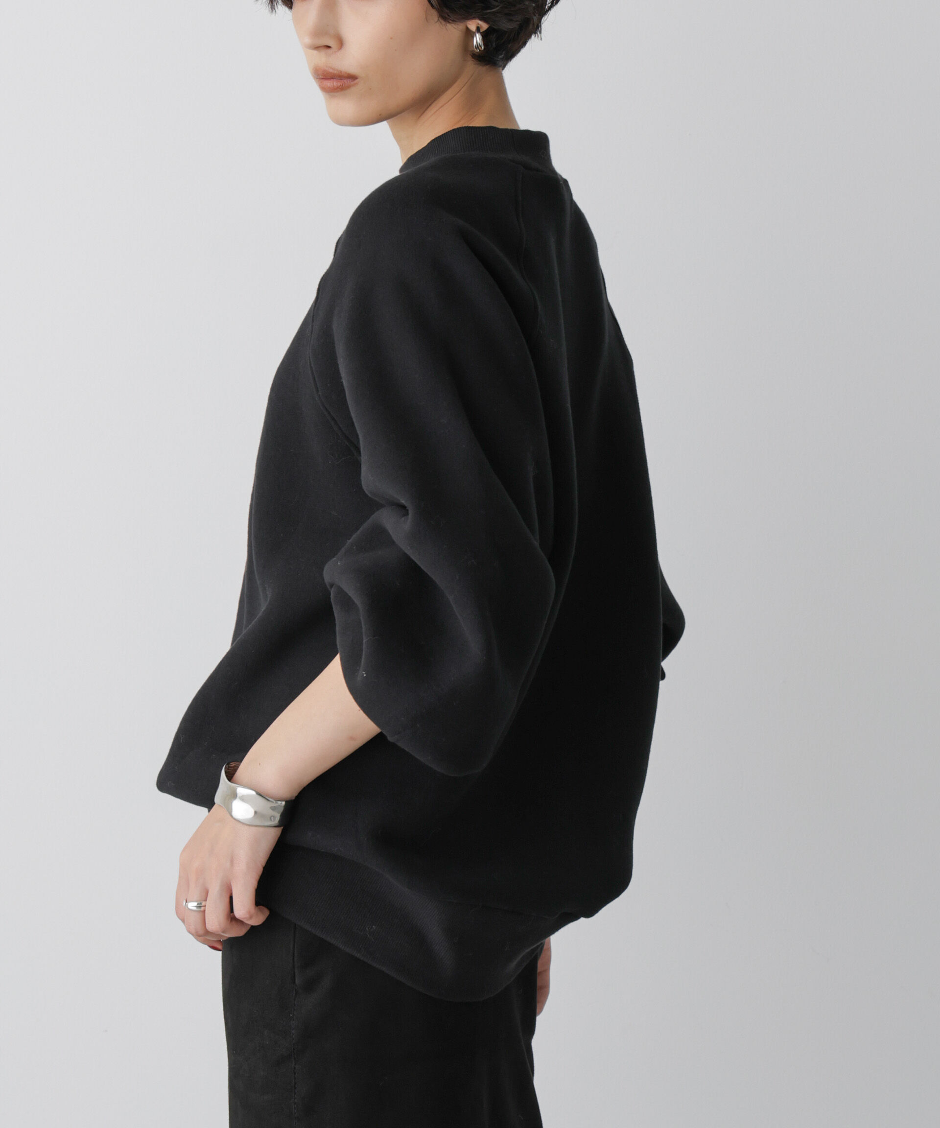  「「STEVELOUR」フラッフィースタンドプルオーバー」|スウェット・ジャージ|