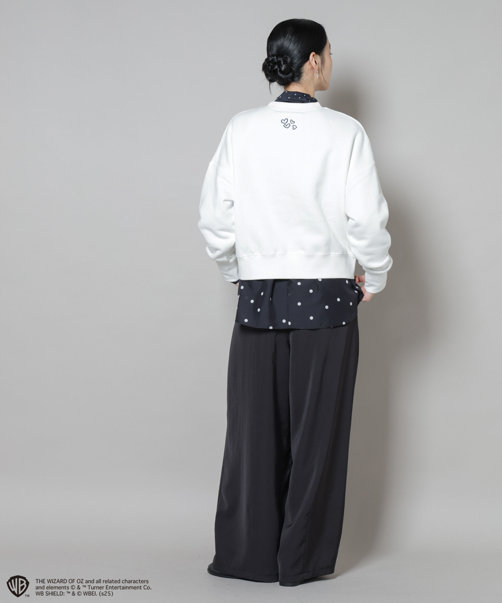 nano･universe「THE WIZARD OF OZ 刺繍スウェットトップス」|Tシャツ・カットソー|