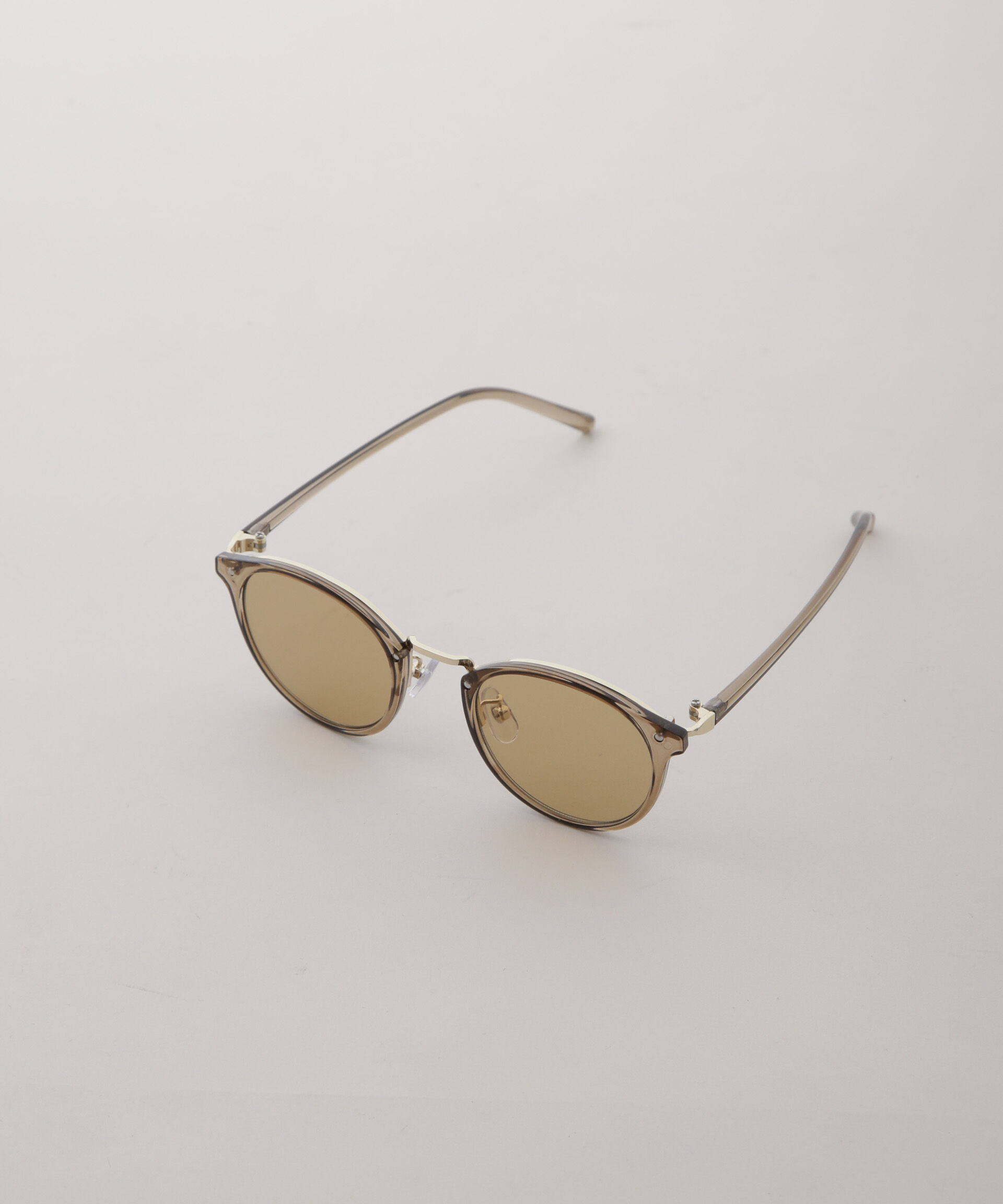 nano･universe「アイウェア/ボストン型 コンビネーションフレーム」|メガネ|