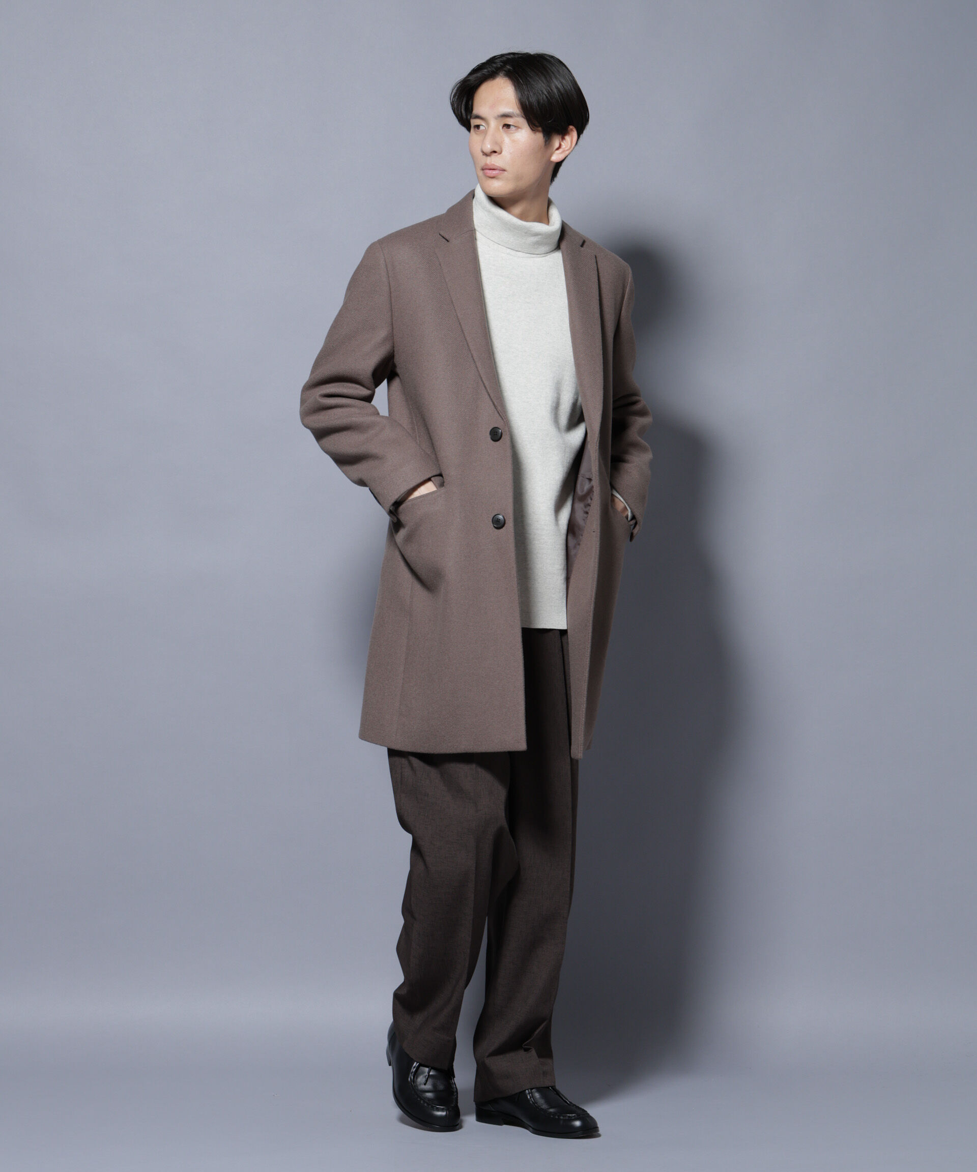 nano･universe「ウール/Nメルトンチェスターコート」|その他|