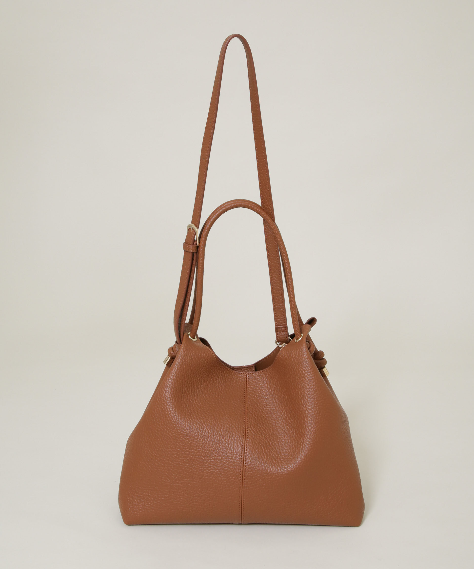 nano･universe「ノットハンドルビッグトート」|ショルダー・メッセンジャー|