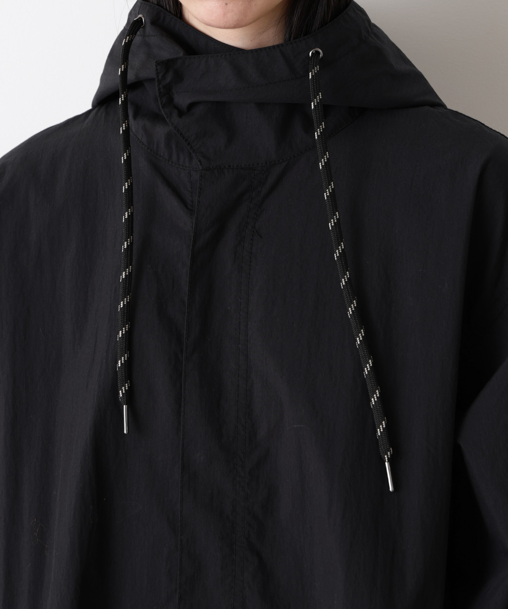 nano･universe「「STEVELOUR」コットンナイロンロングボリュームブルゾン(セットアップ可)」|その他|